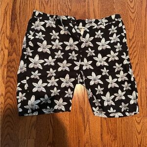 Paisley & Gray Black and White Floral Skirt - Like New (Worn Twice)